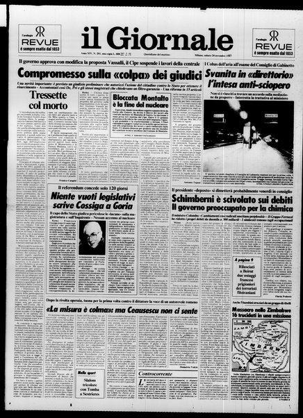 Il giornale : quotidiano del mattino